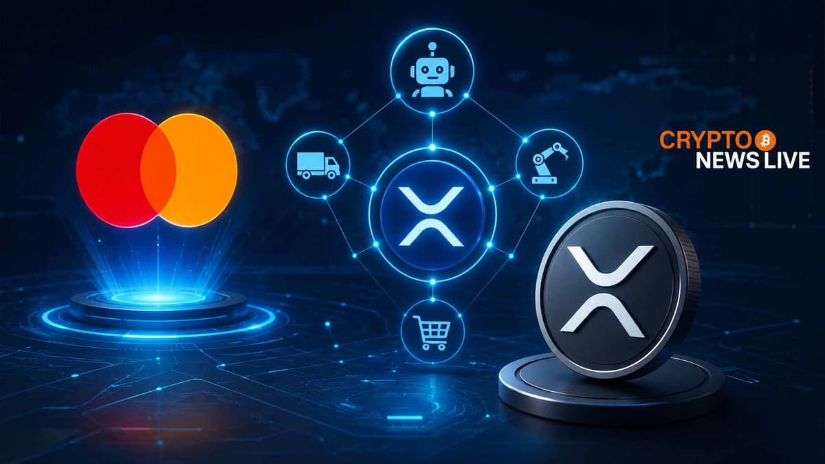 Ripple Backs Mastercard Machine Payments as XRP Reserves Hit Four-Month Low