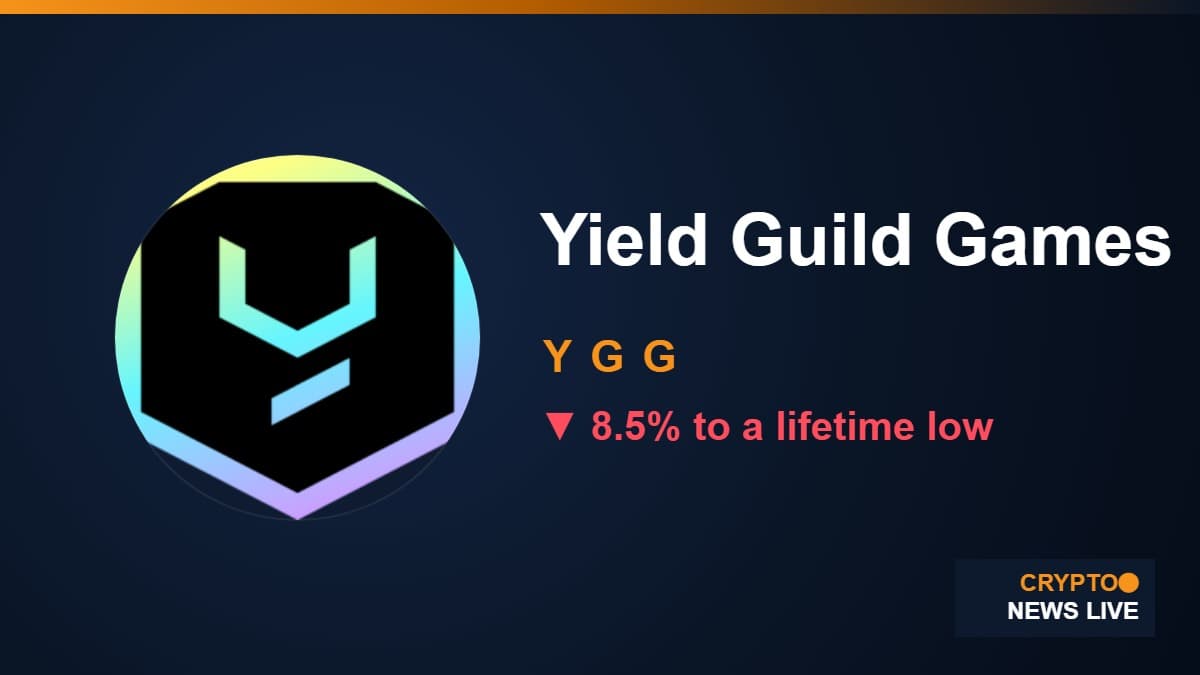 YGG Hit a Lifetime Low Today. The $3.7 Million Buyback Wallet Never Moved.
