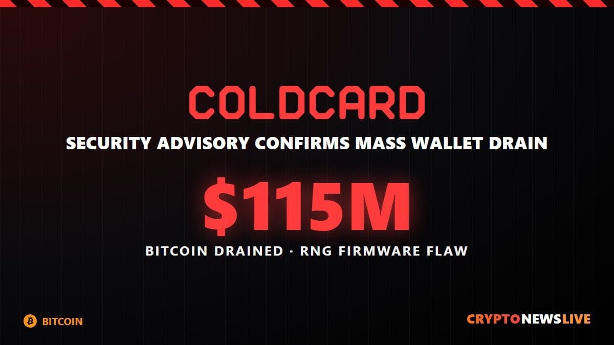 Coinkite Says an AI Found the Bug That Drained $115M From COLDCARD Wallets — Its Own AI Missed It