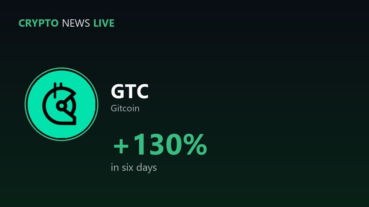 GTC Price More Than Doubled in Six Days With No News Behind It